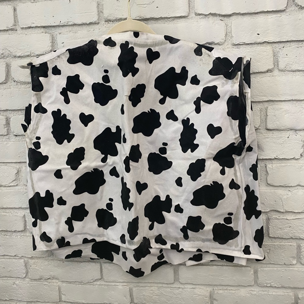 Costume Cowboy Cowgirl Vest with Sheriff Star